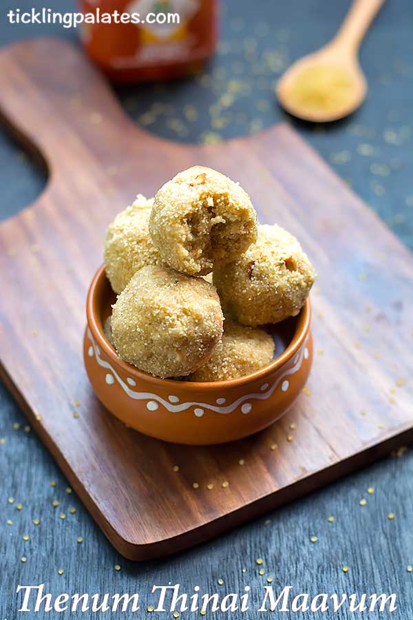 foxtail millet honey balls