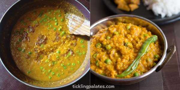 bhaja muger dal recipe step4
