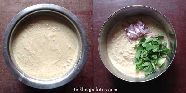 brown rice adai recipe step2