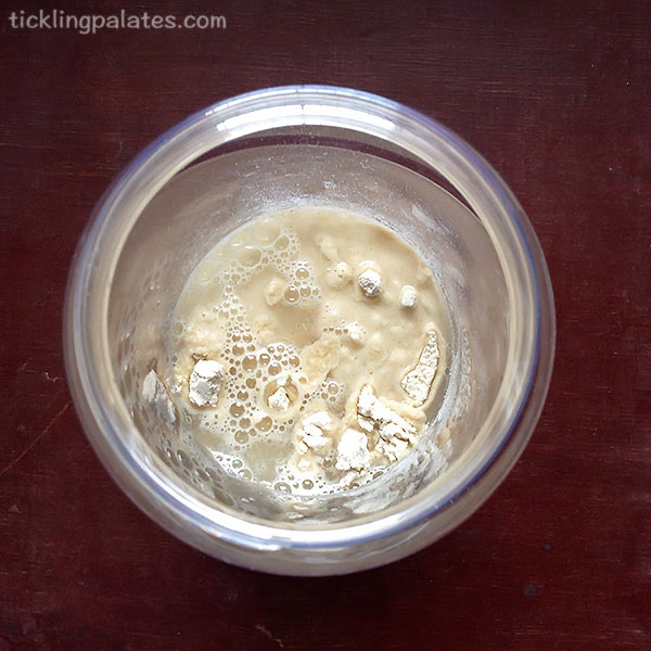 begin the sourdough starter