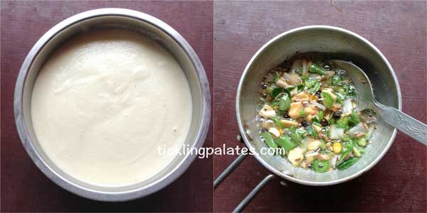 Kanchipuram idli recipe step1