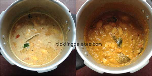 double beans kurma recipe step4