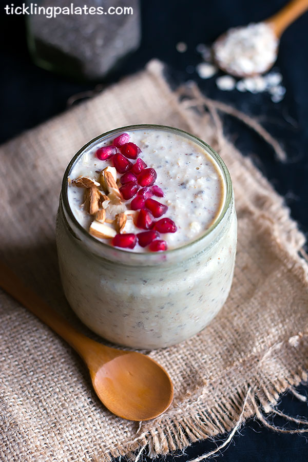banana pb overnight oats