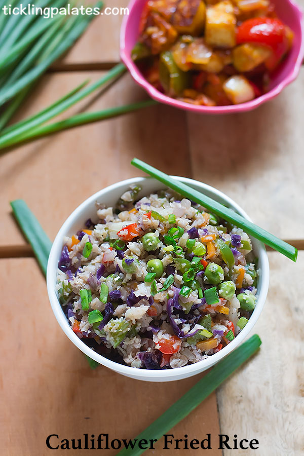 cauliflower fried rice recipe