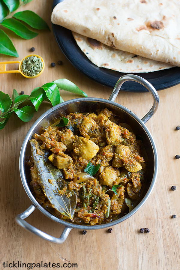 chettinad mushroom gravy