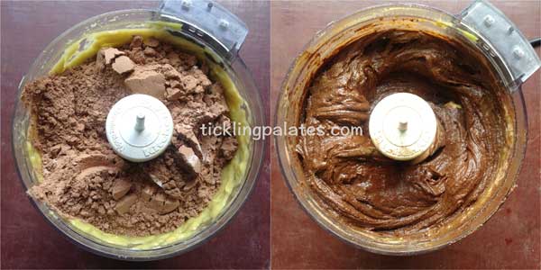 vegan chocolate cookies recipe step2