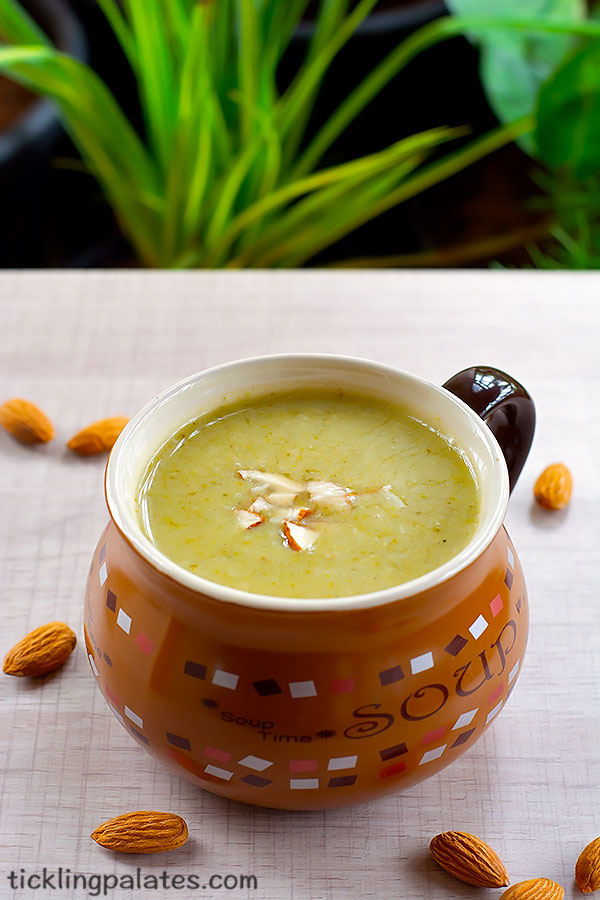 broccoli almond soup recipe