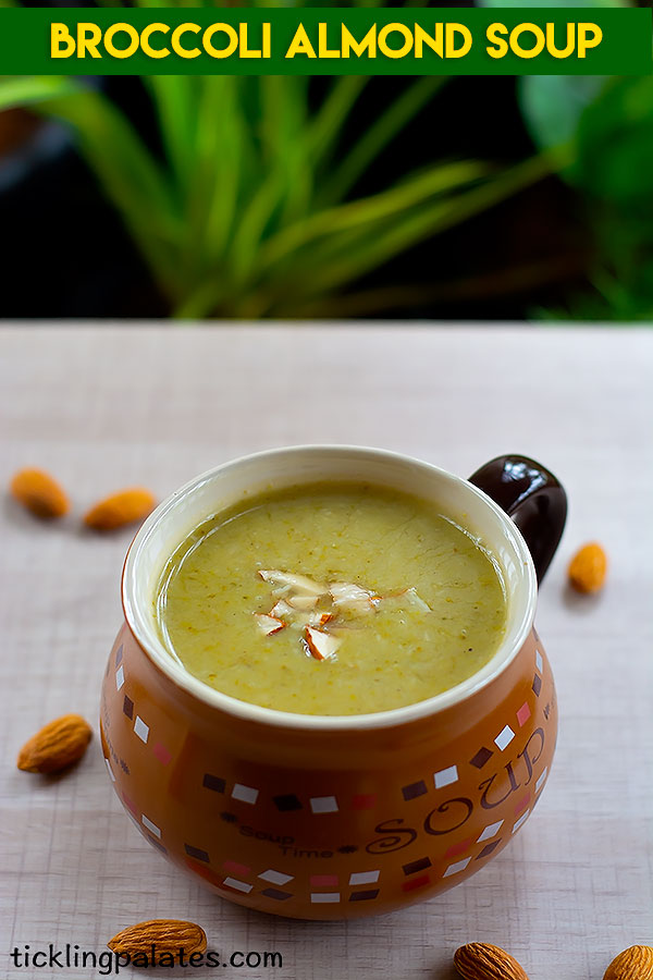 broccoli almond soup