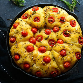 focaccia using wild yeast