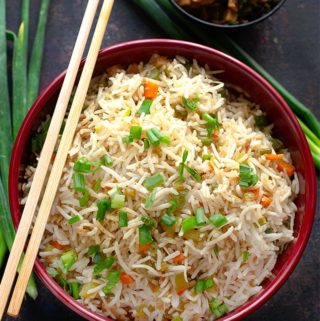 vegetable fried rice