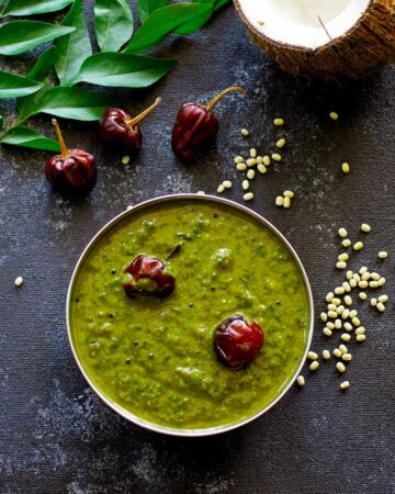 keerai molagootal recipe