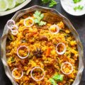 vegetable dum biryani